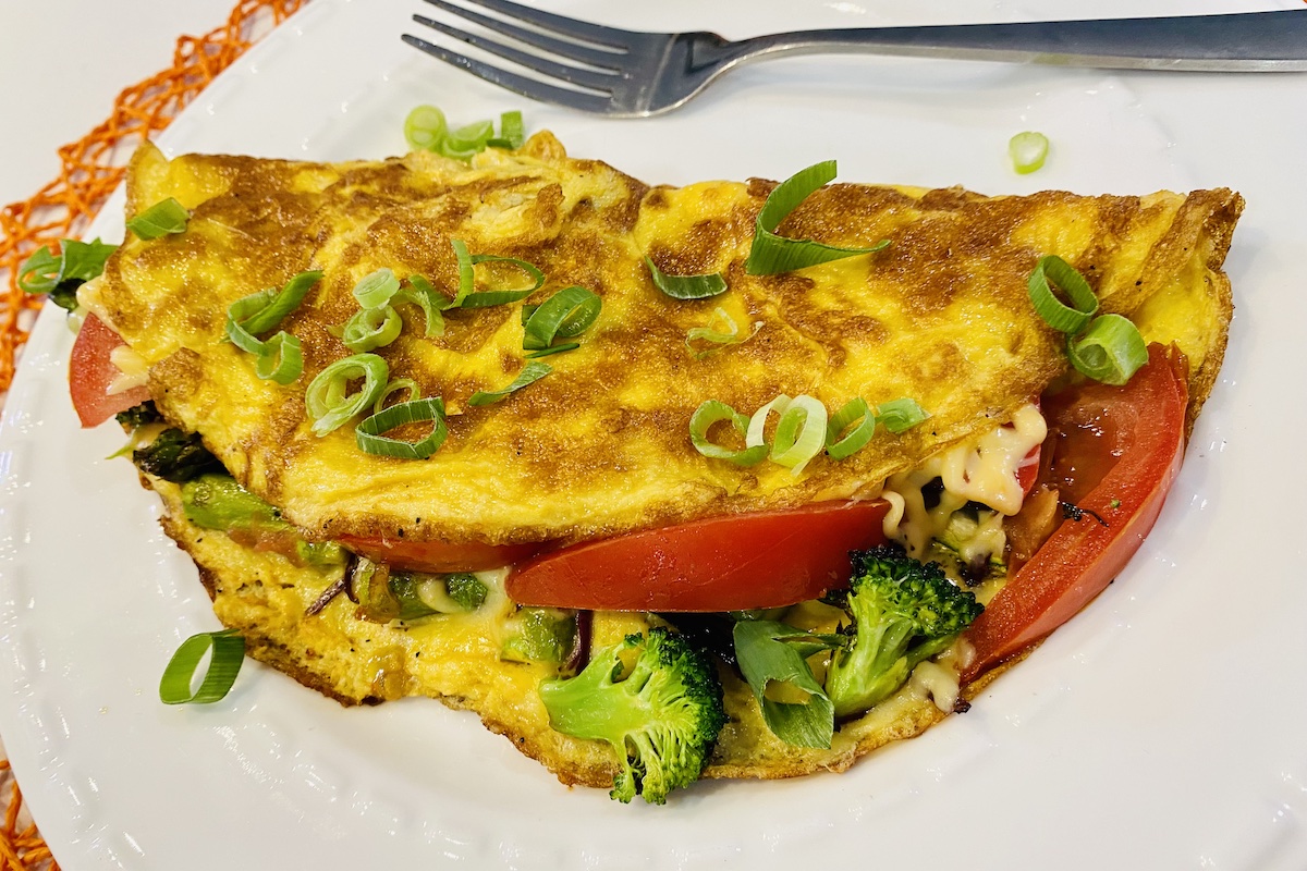 El Omelette con Vegetales más delicioso que me he comido - Cocinen Conmigo