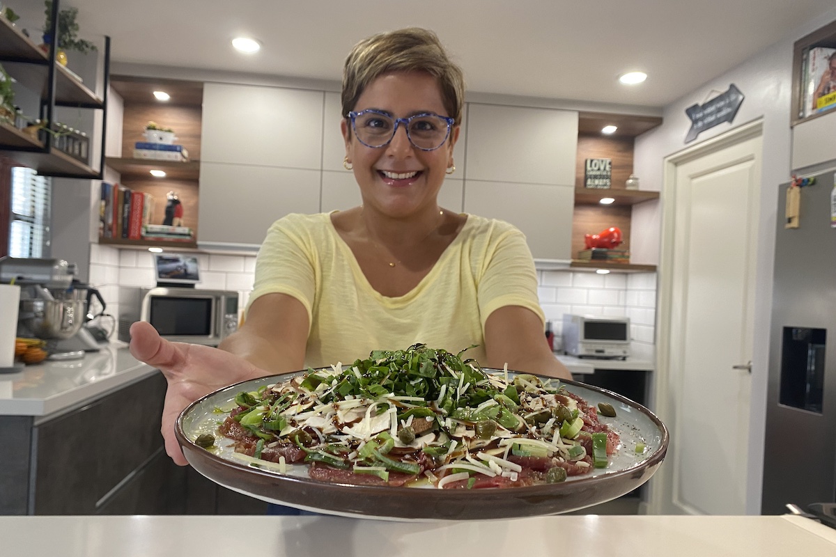 El más delicioso y sencillo Carpaccio de Res - Cocinen Conmigo